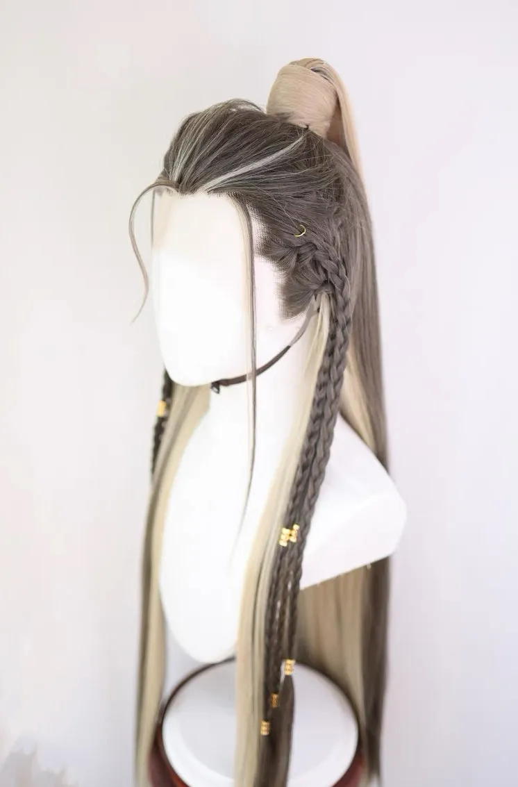 General Ashile Costume Hair Wig for Hanfu