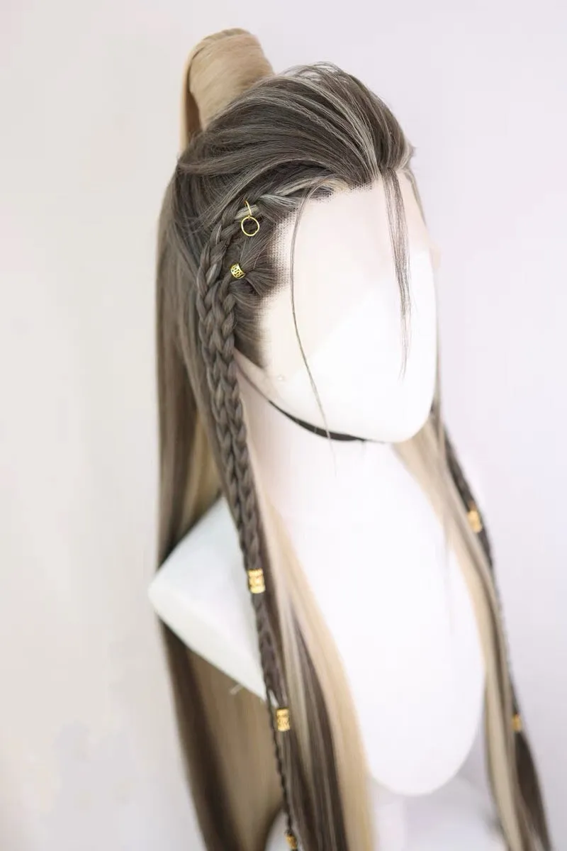 General Ashile Costume Hair Wig for Hanfu