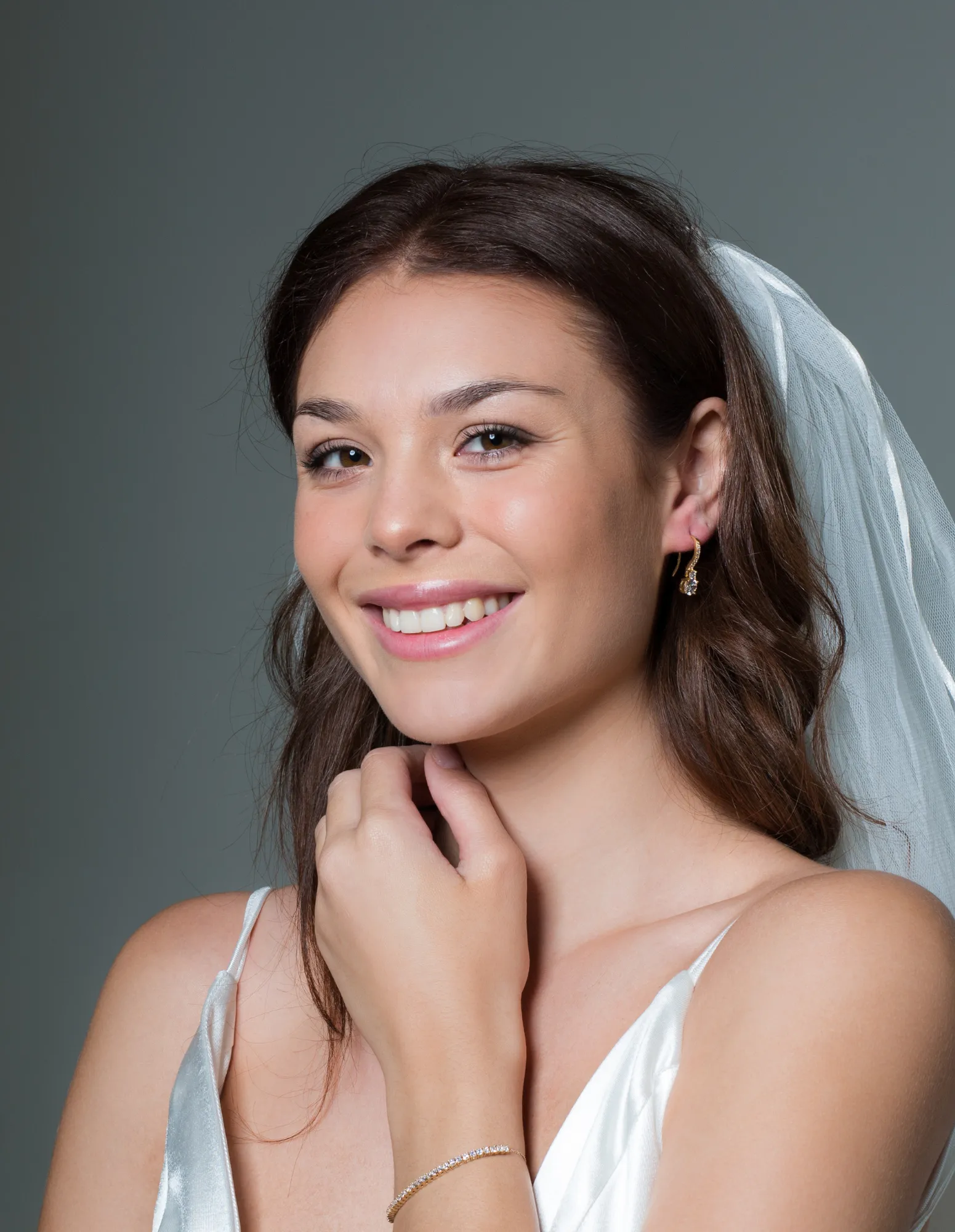 Georgini Iconic Bridal Daphne Earrings - Gold