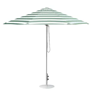 Go Large Umbrella<br> with 25kg White Base<br> 280cm diameter canopy