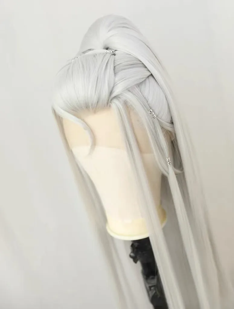 God of War Costume Hair Wig for Hanfu