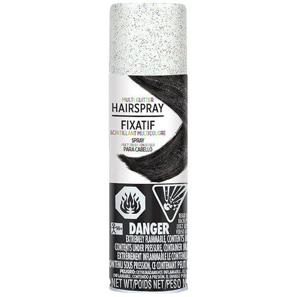 Hair Color 3oz Spray - Multicolor Glitter