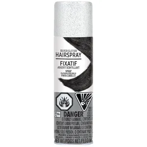 Hair Color 3oz Spray -  Silver Glitter