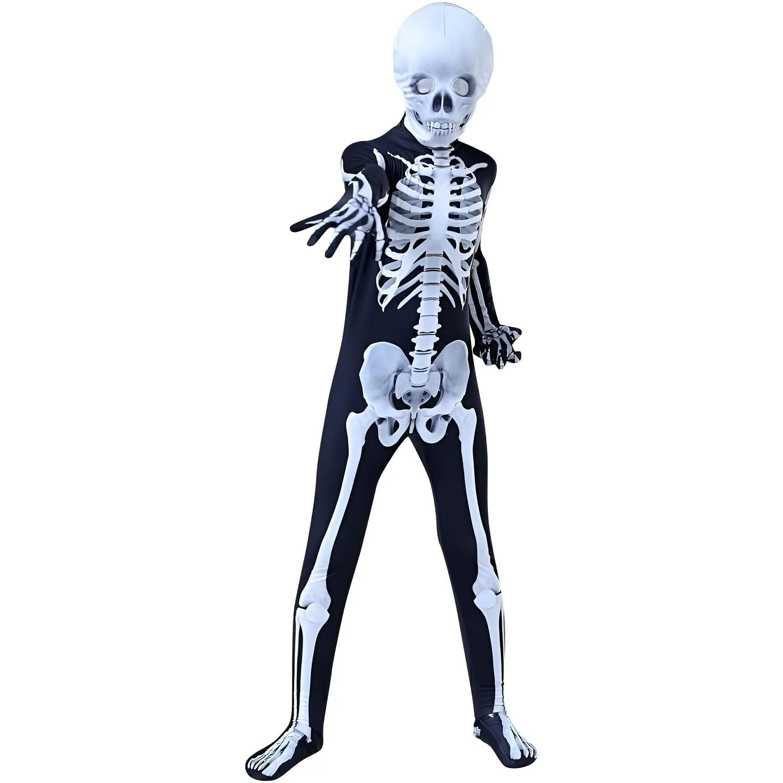 Halloween Cosplay Skeleton Skeleton Jumpsuit