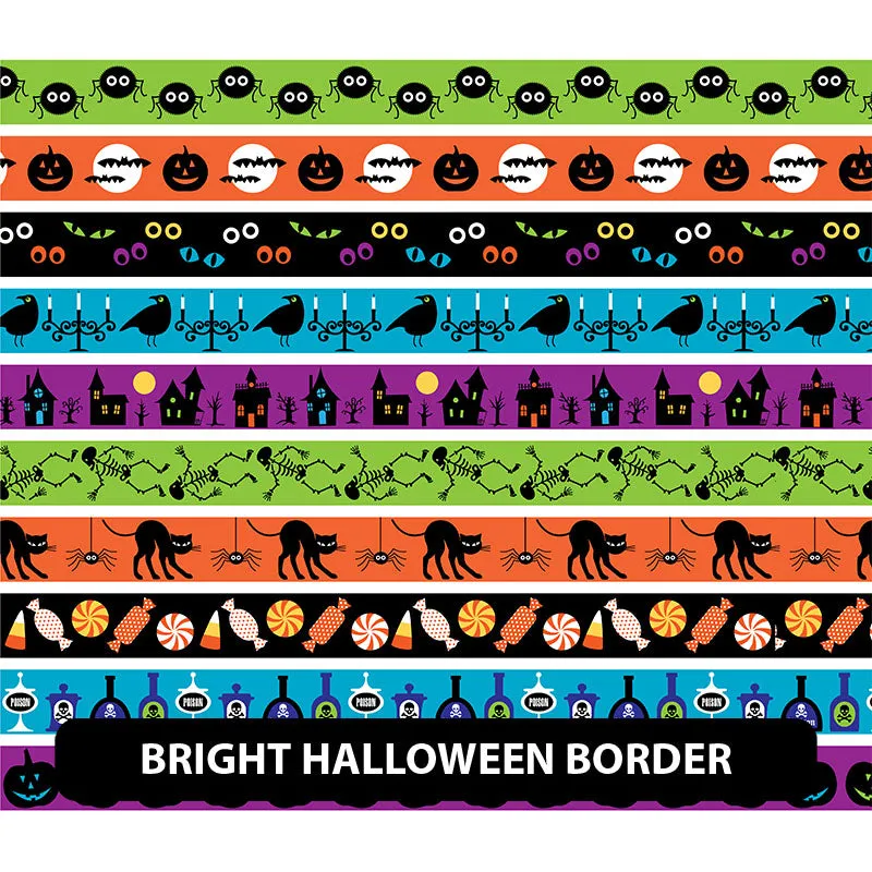 Halloween Puff Patterned HTV (12" x 12")