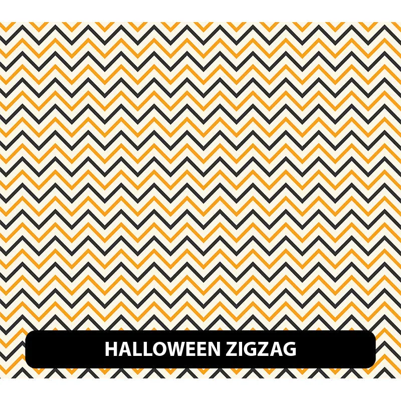 Halloween Puff Patterned HTV (12" x 12")