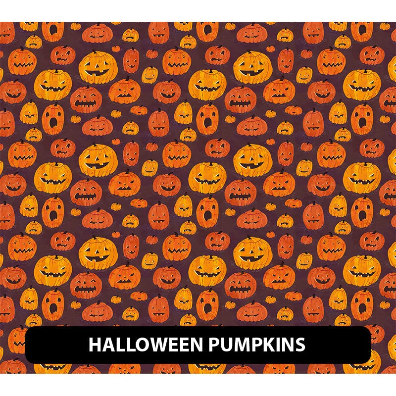 Halloween Puff Patterned HTV (12" x 12")