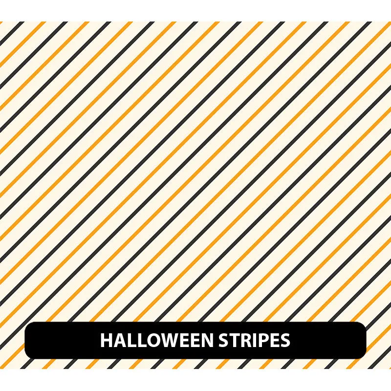 Halloween Puff Patterned HTV (12" x 12")