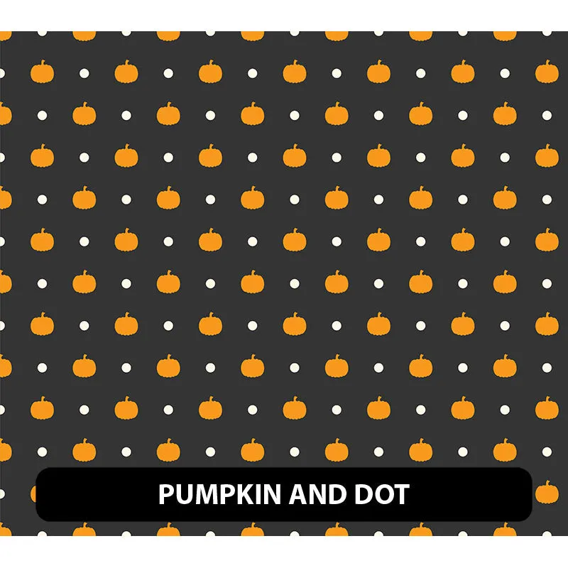 Halloween Puff Patterned HTV (12" x 12")