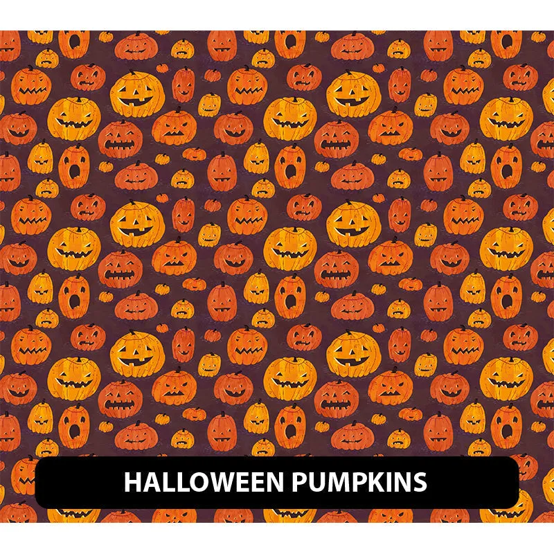 Halloween Puff Patterned HTV (18.5" x 12")