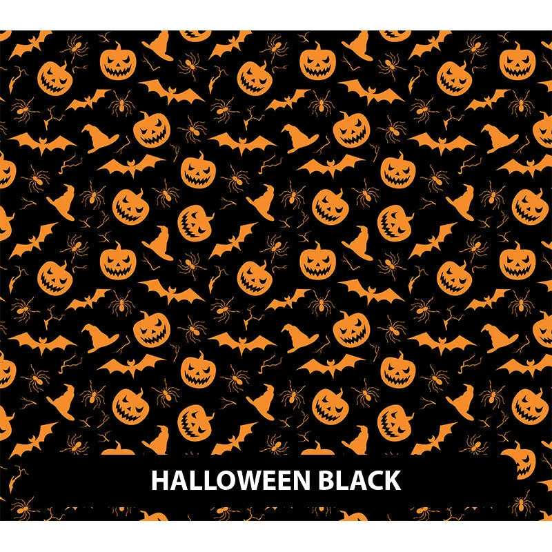 Halloween Puff Patterned HTV (18.5" x 12")