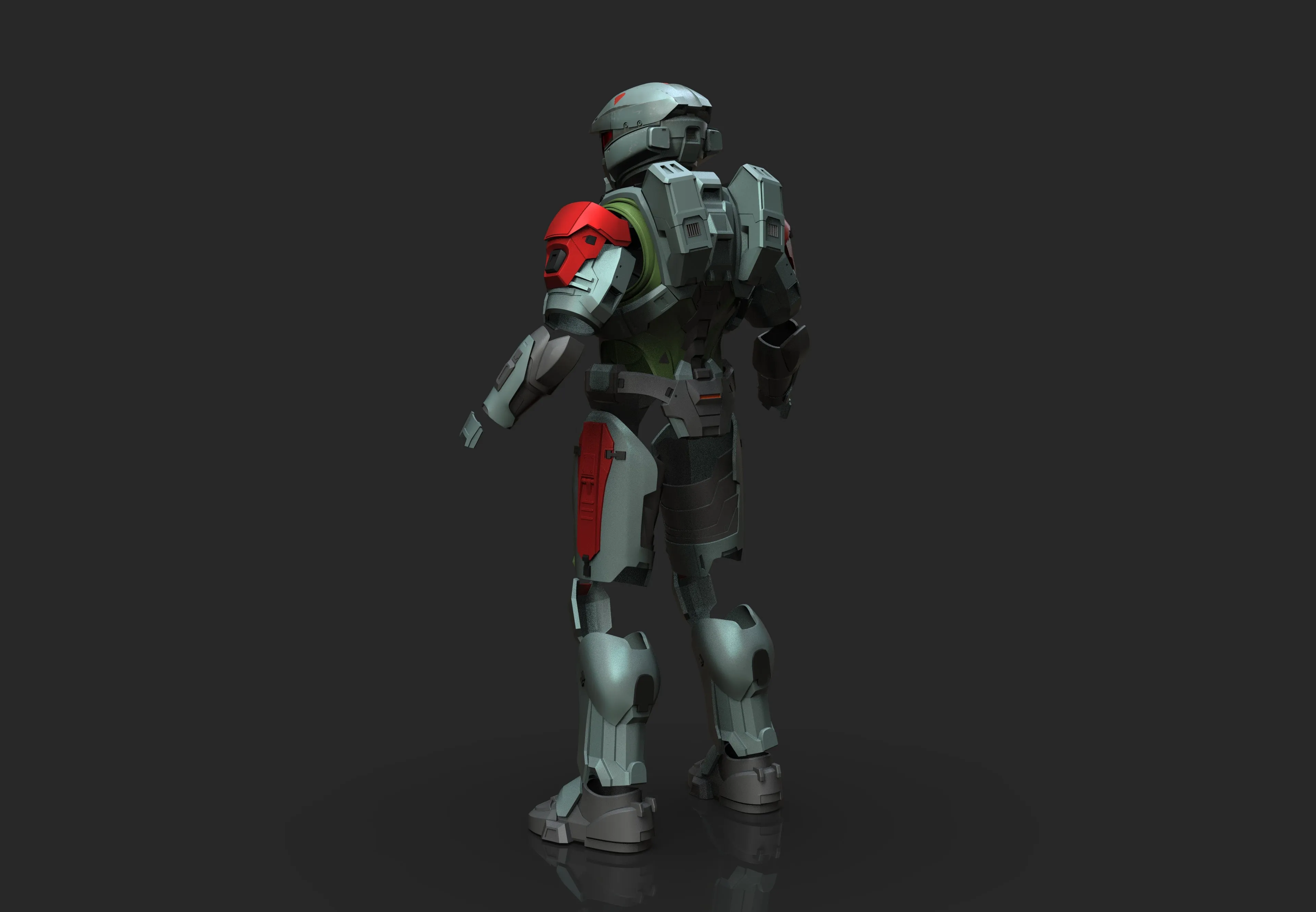 Halo MK7 Full Armor STL