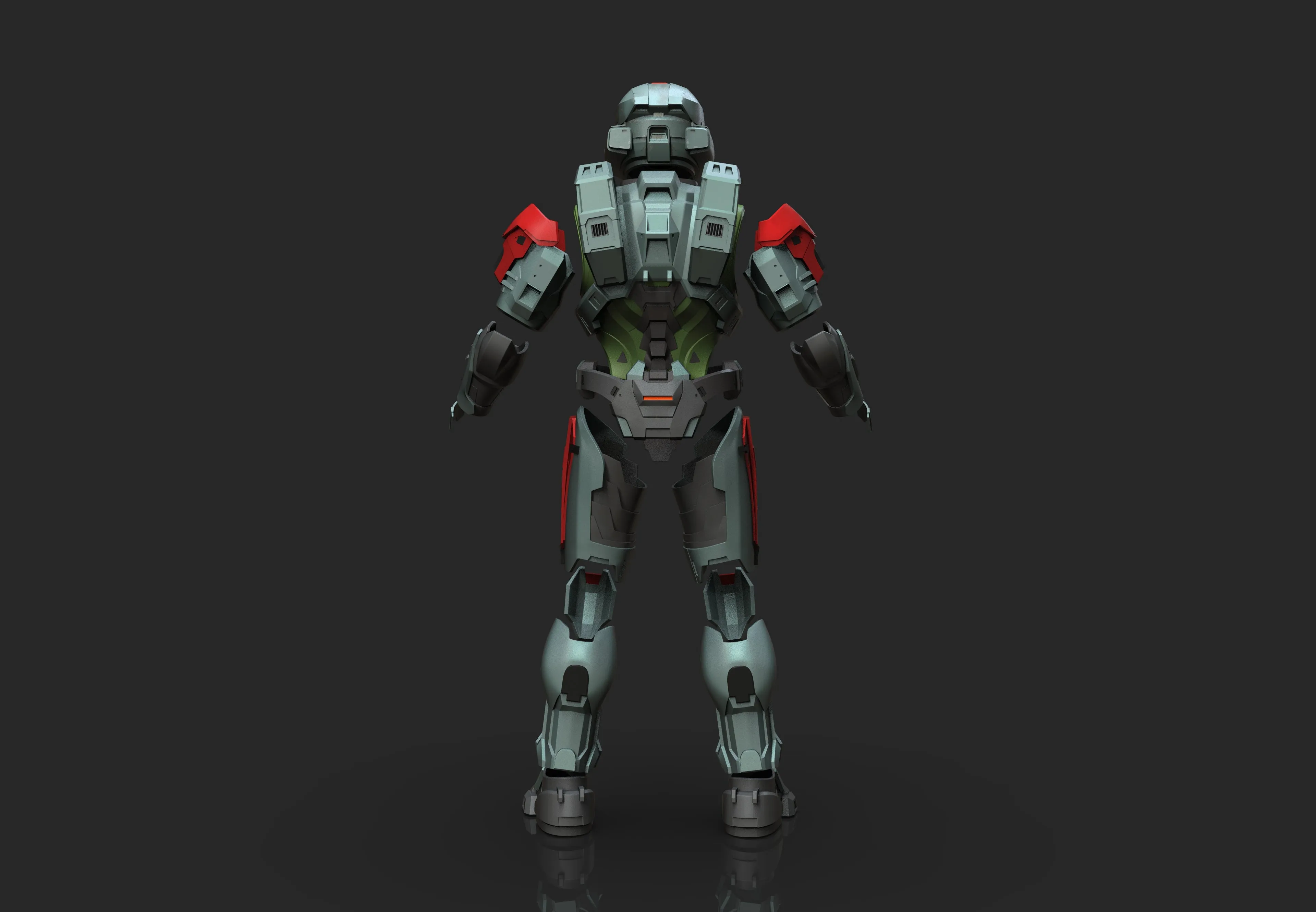 Halo MK7 Full Armor STL