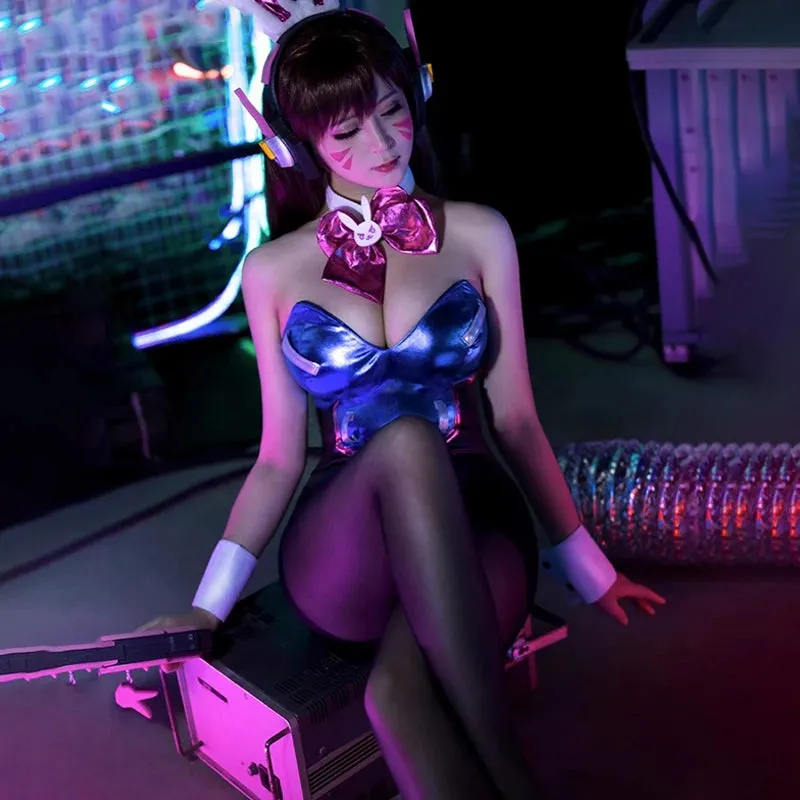 Holographic D.VA Cosplay Set