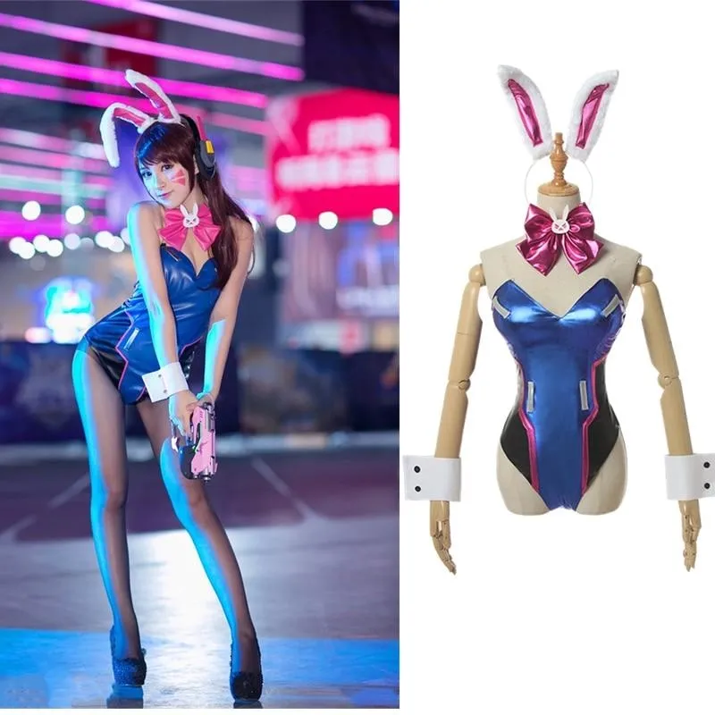 Holographic D.VA Cosplay Set