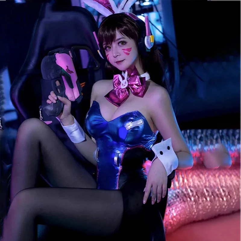 Holographic D.VA Cosplay Set