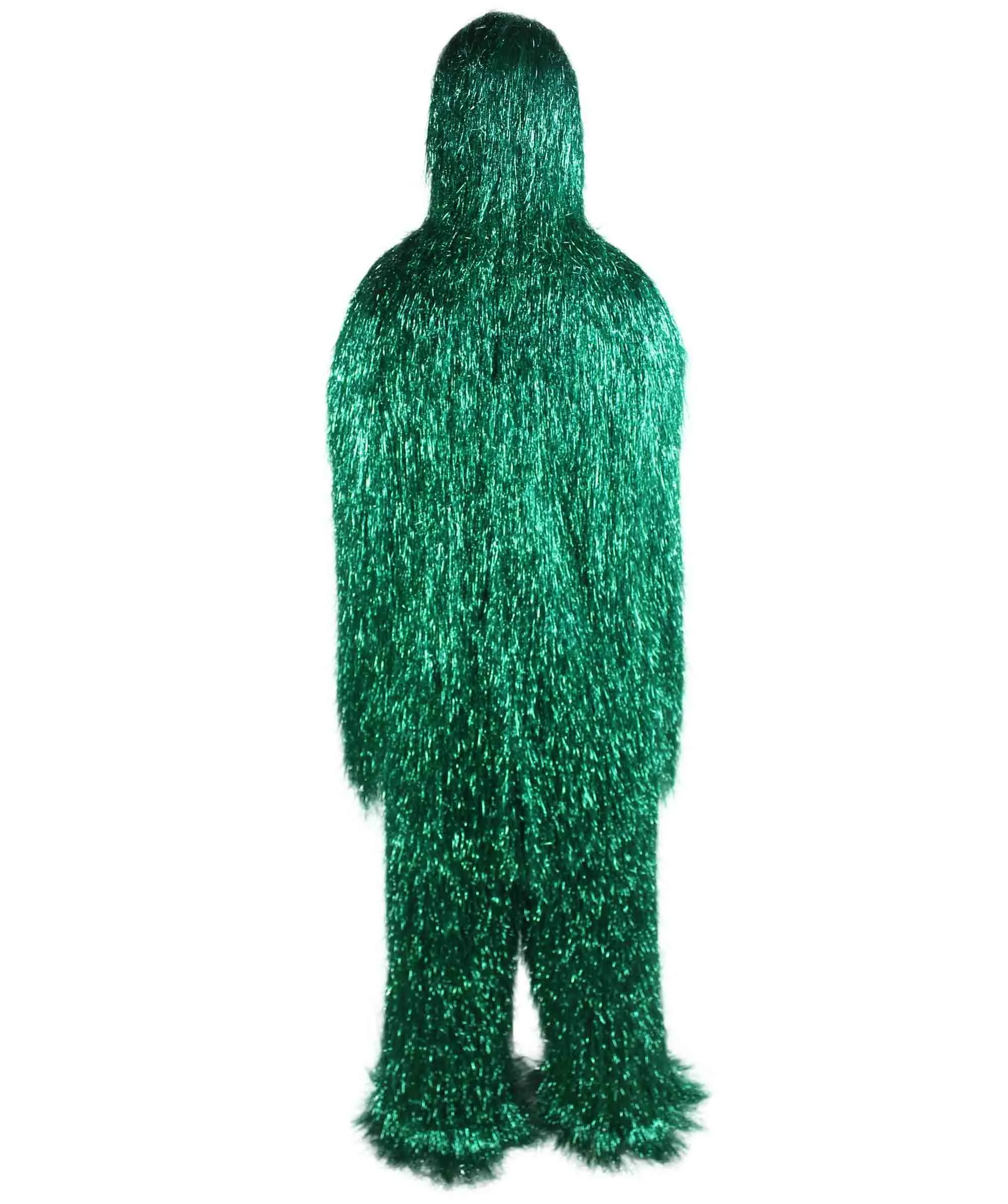 HPO Hairy Unisex Ape Mask and Bodysuit Costume Tinsel | Multiple Colors