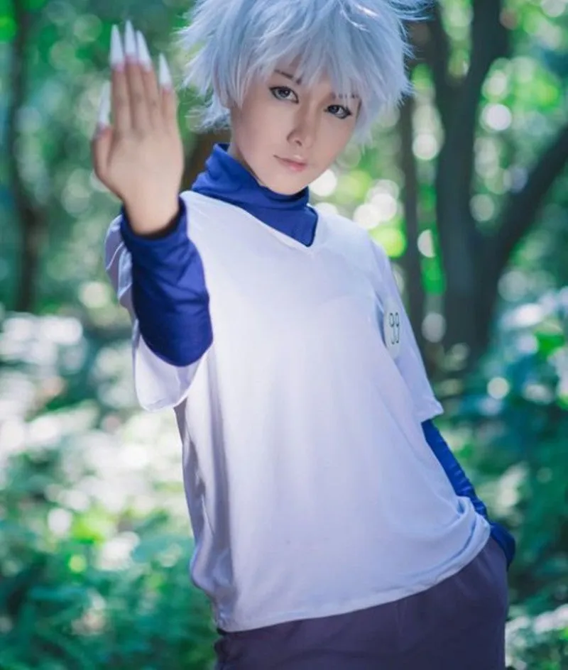 HunterxHunter Killua Zoldyck Cosplay Costume