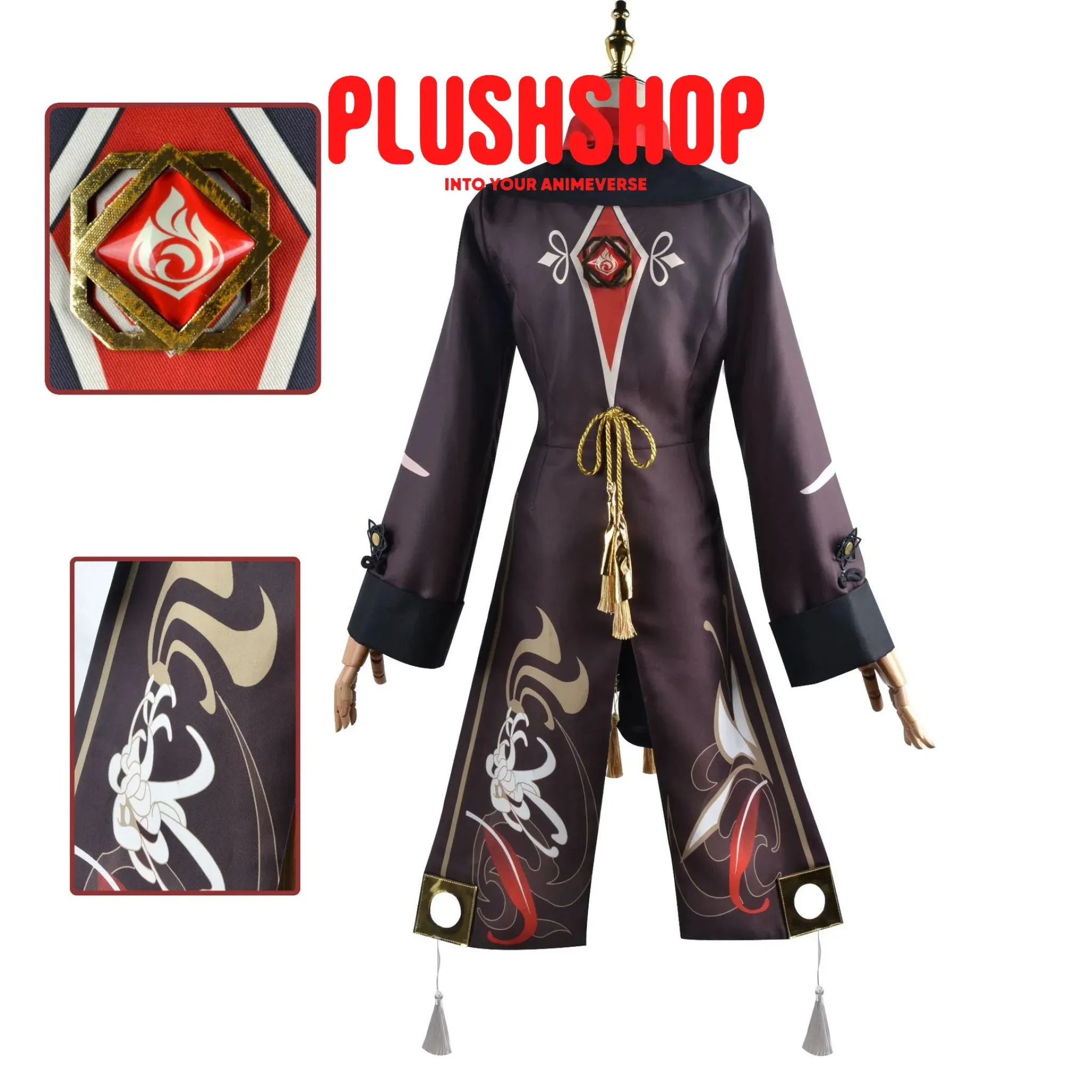 Hutao Cosplay Outfit Clothes Full Set