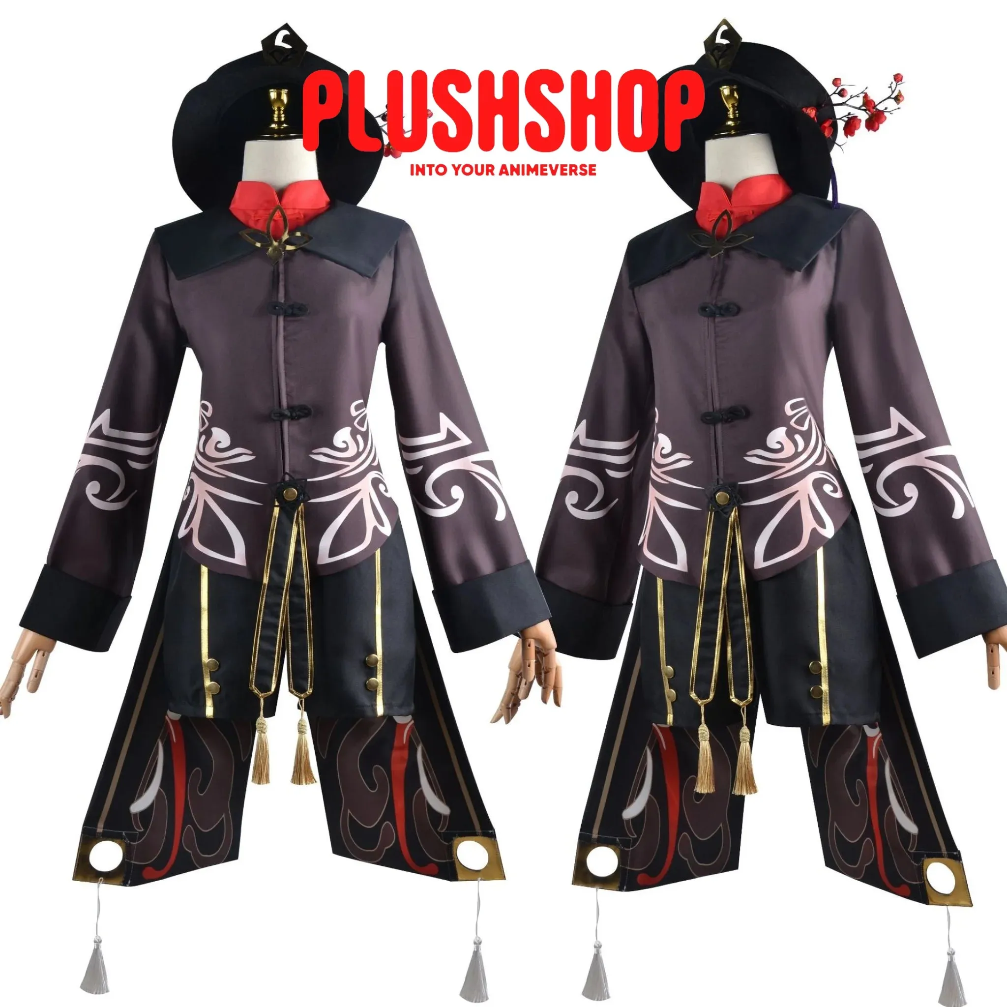 Hutao Cosplay Outfit Clothes Full Set