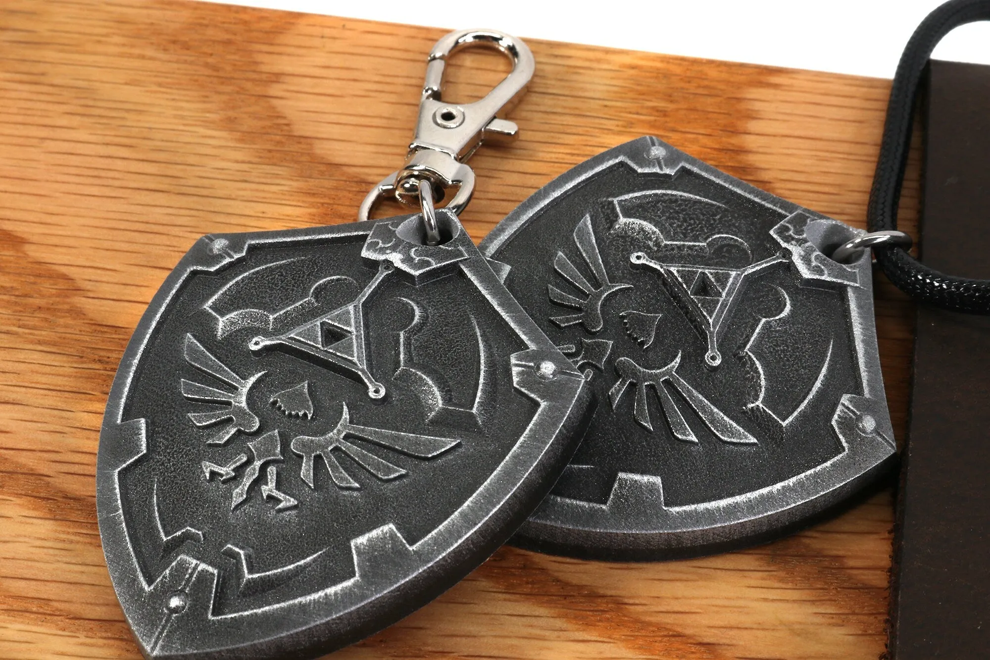 Hylian Shield Keychain / Necklace - Legend of Zelda