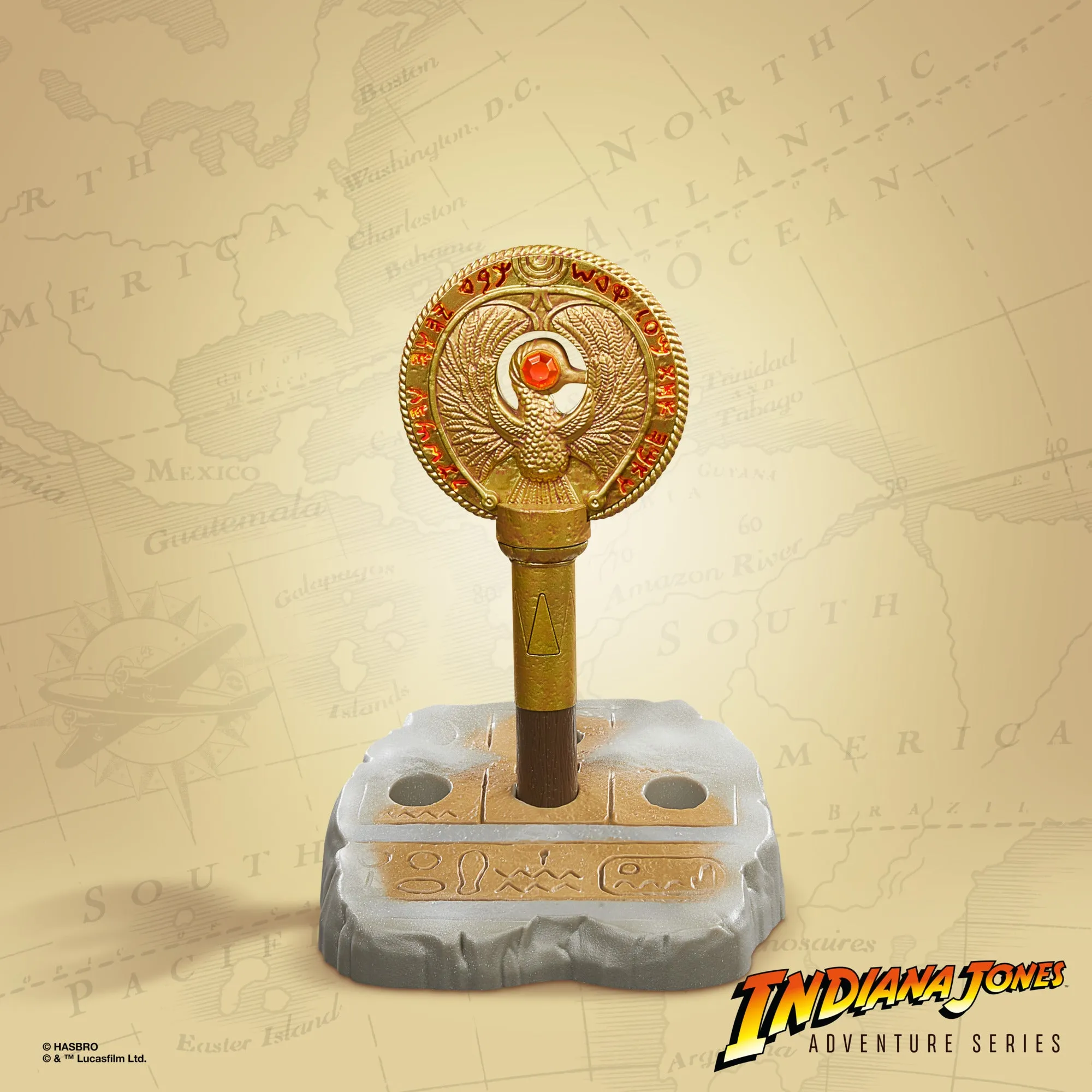 Indiana Jones Adventure Series Staff of Ra Headpiece