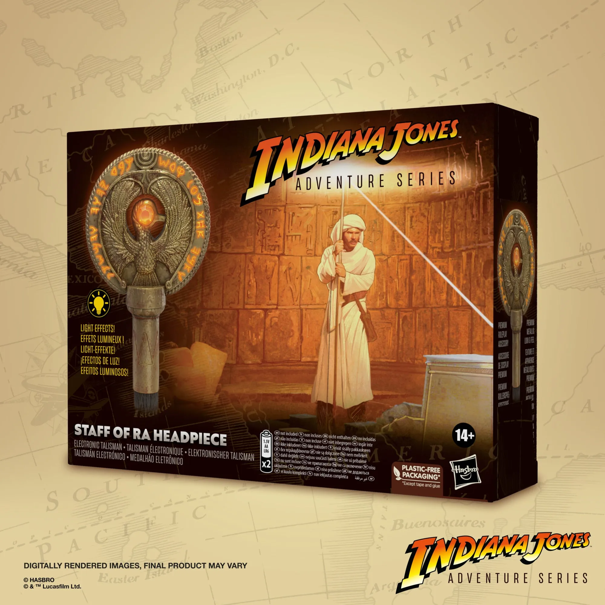 Indiana Jones Adventure Series Staff of Ra Headpiece