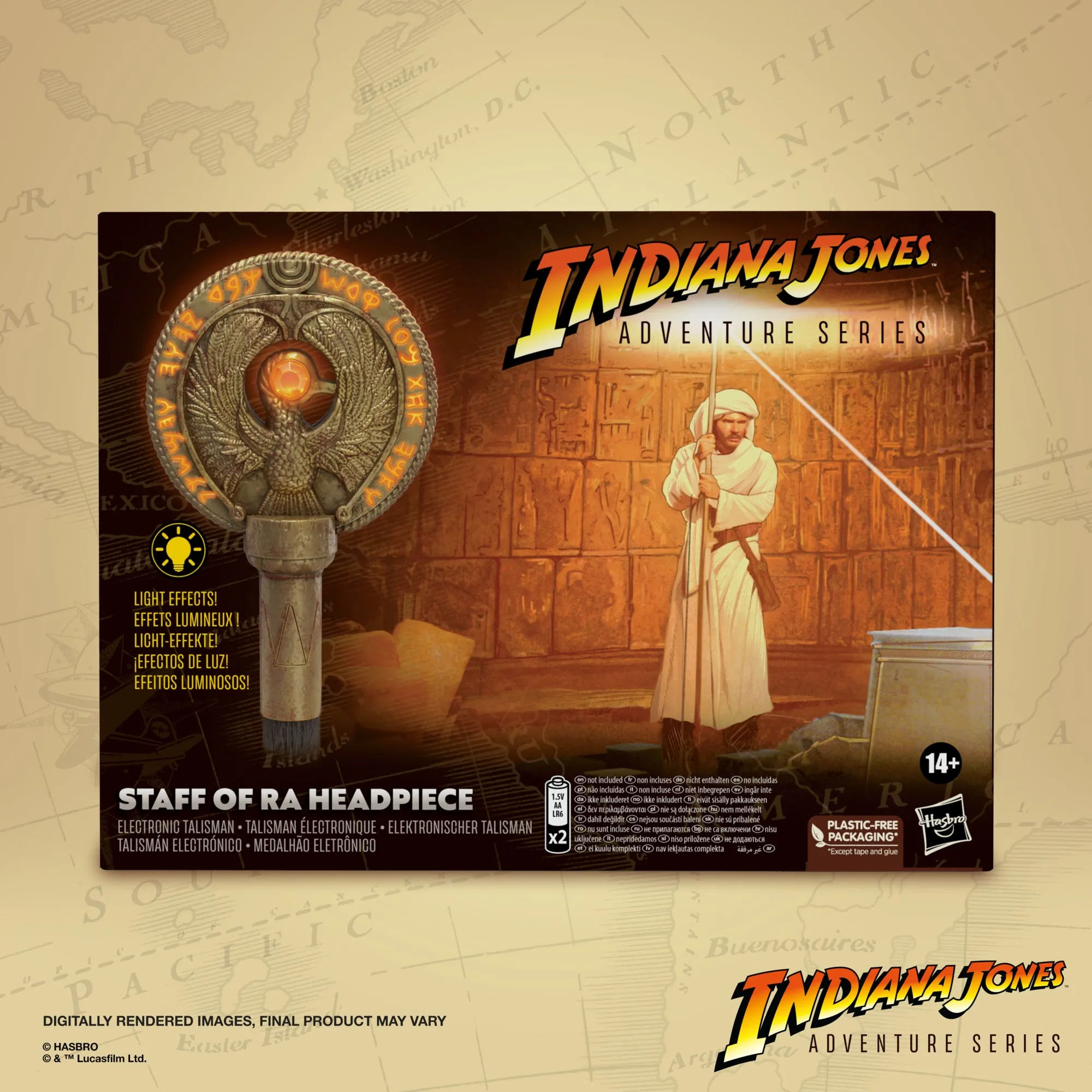 Indiana Jones Adventure Series Staff of Ra Headpiece