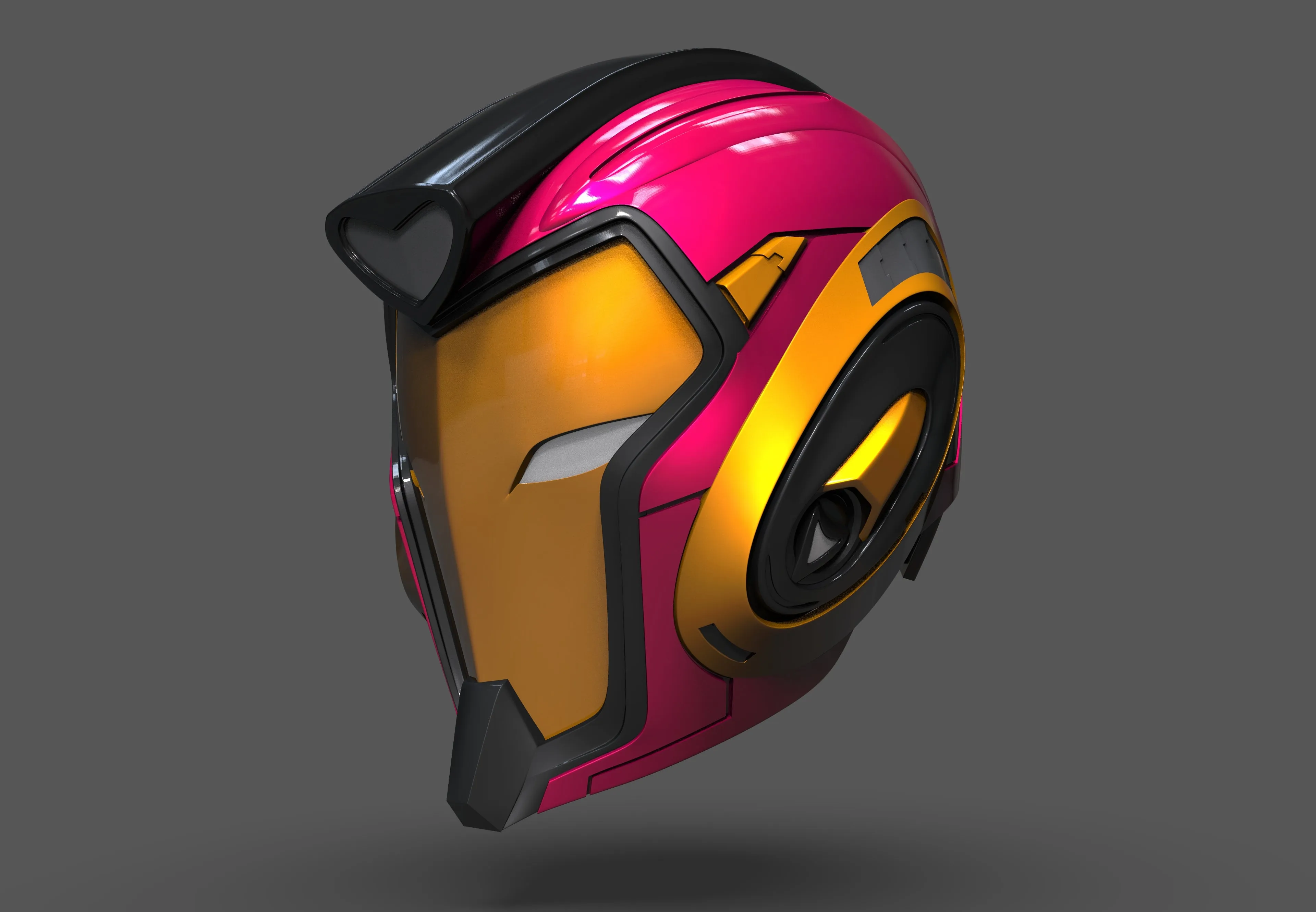 Iron Heart Model 3 Helmet STL