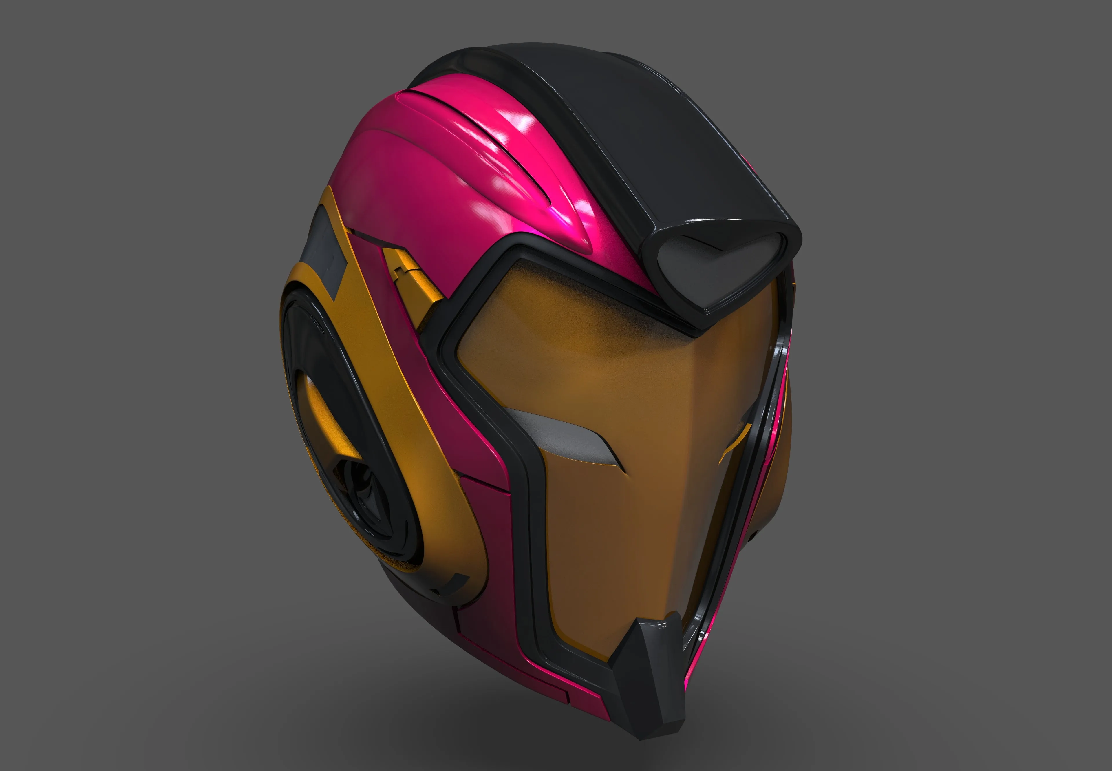 Iron Heart Model 3 Helmet STL