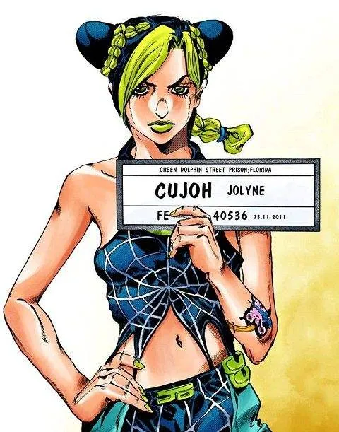 JOJO's Bizarre Adventure Stone Ocean Jolyne Cujoh Cosplay Wig