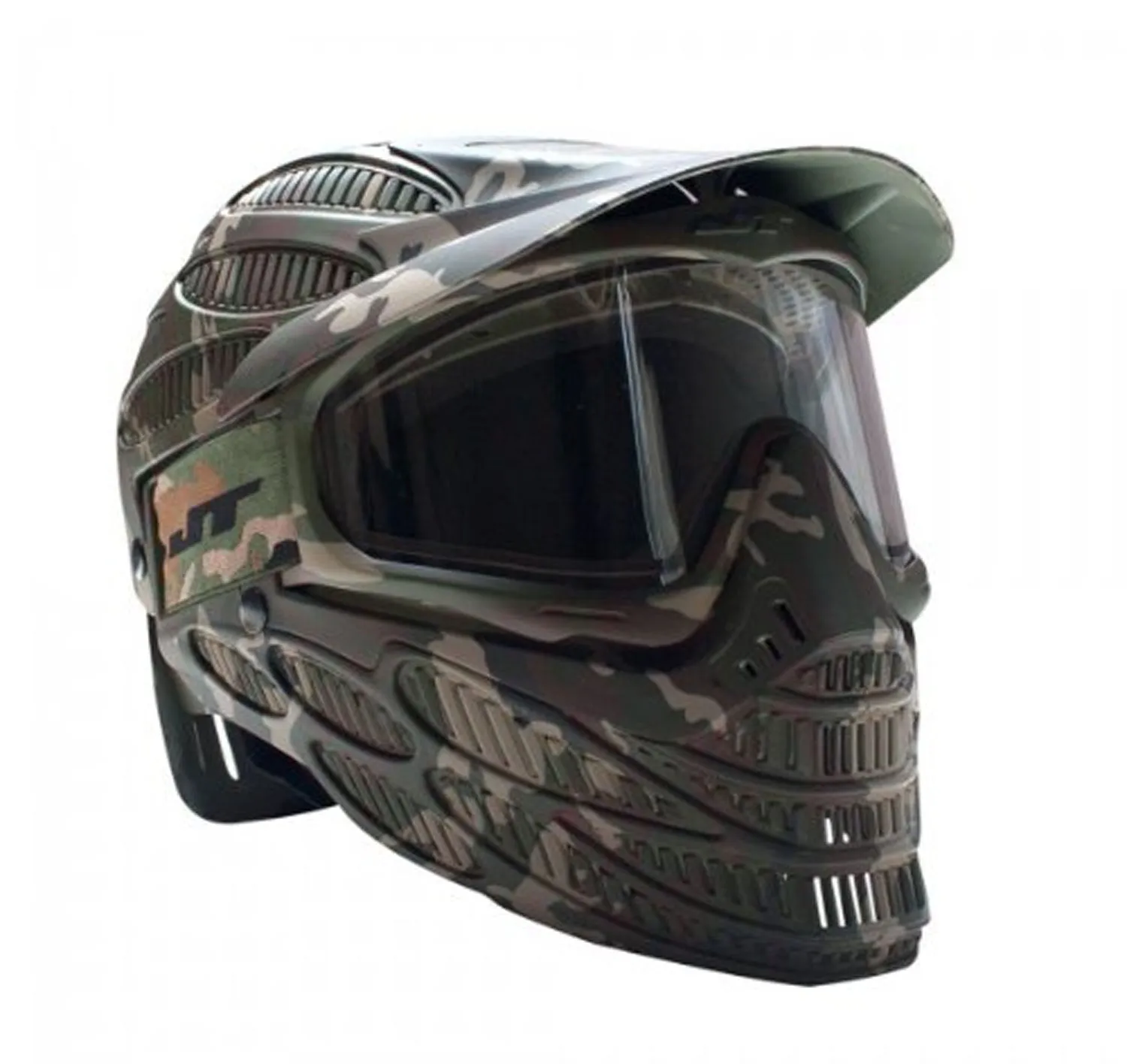 JT Spectra Flex 8 Full Head Paintball Mask - Camo   Vortex II Fan