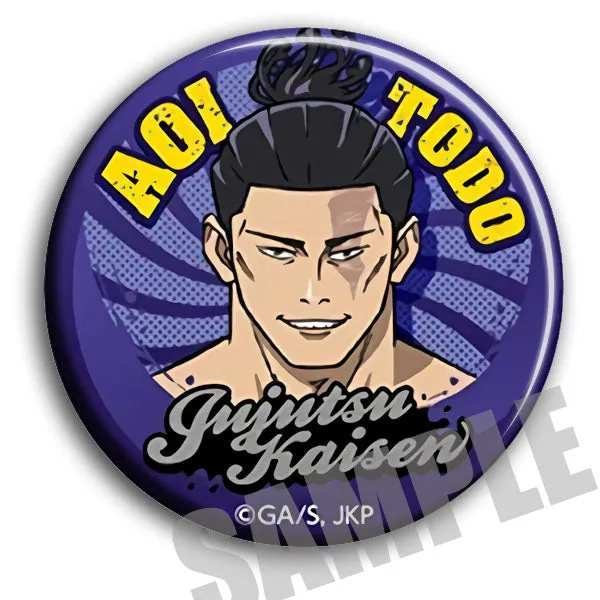 Jujutsu Kaisen Character Style Anime Pins (set 2)