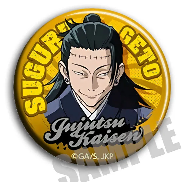 Jujutsu Kaisen Character Style Anime Pins (set 2)