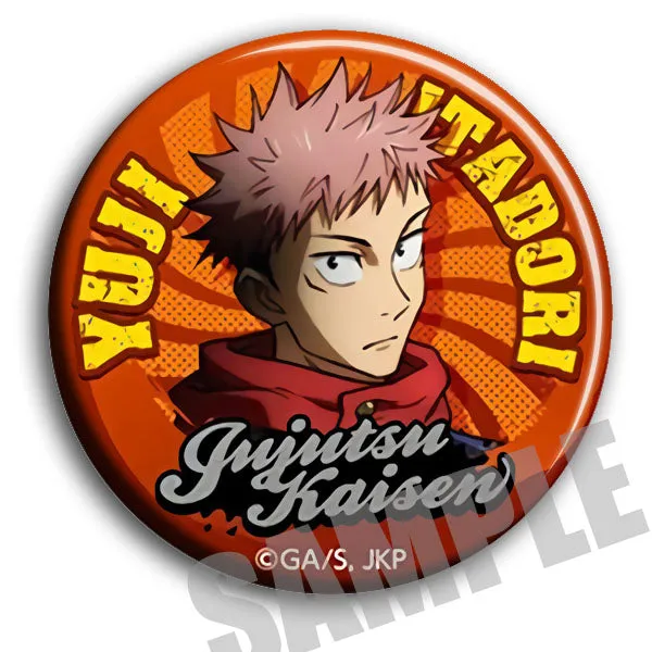 Jujutsu Kaisen Character Style Anime Pins (set 2)