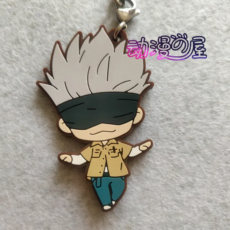 Jujutsu Kaisen Character Style Rubber Phone Charms