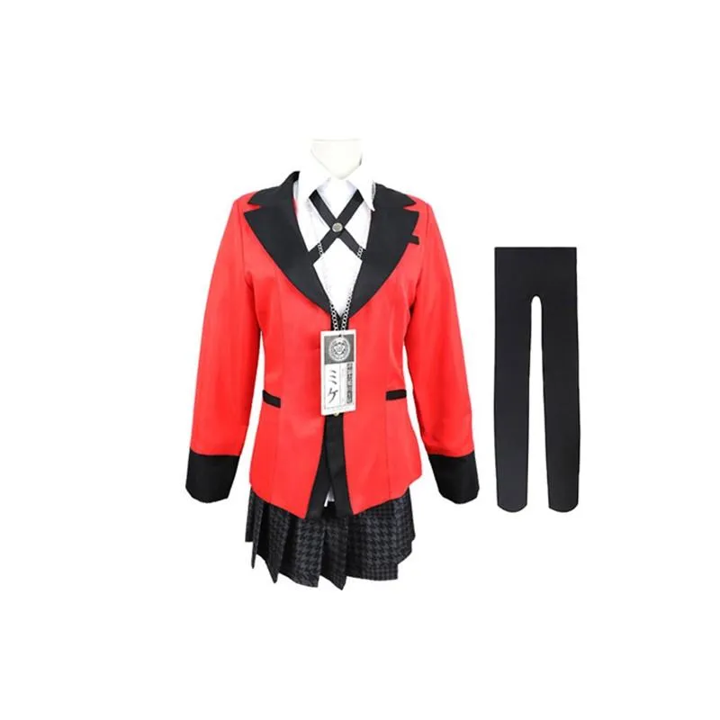 Kakegurui Yumeko Jabami Cosplay Set