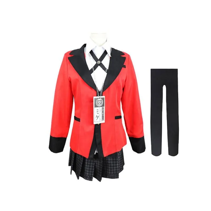 Kakegurui Yumeko Jabami Cosplay Set