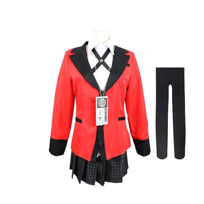 Kakegurui Yumeko Jabami Cosplay Set