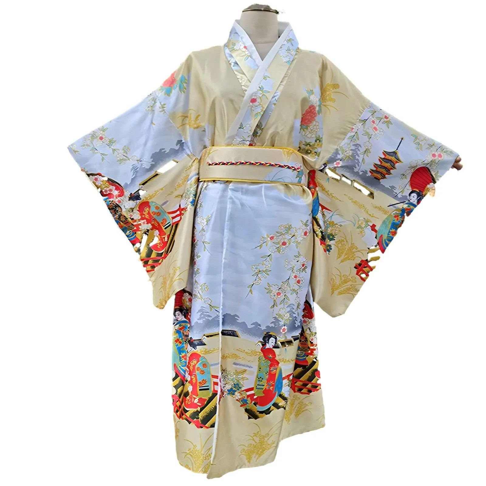 kimono Japanese lapel large size cardigan female formal dress Halloween