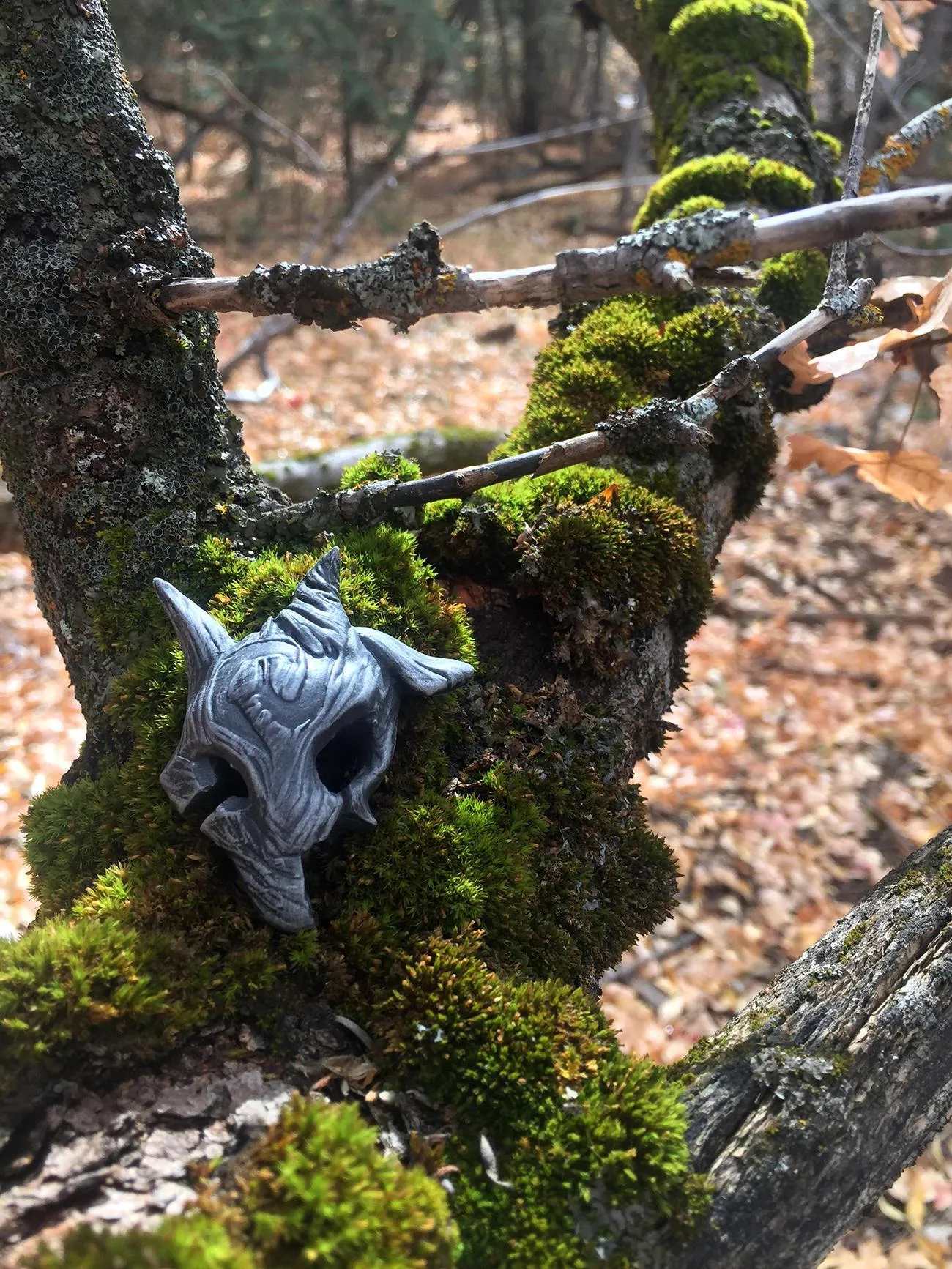 Kindred Lamb Mask Keychain / Necklace - League of Legends