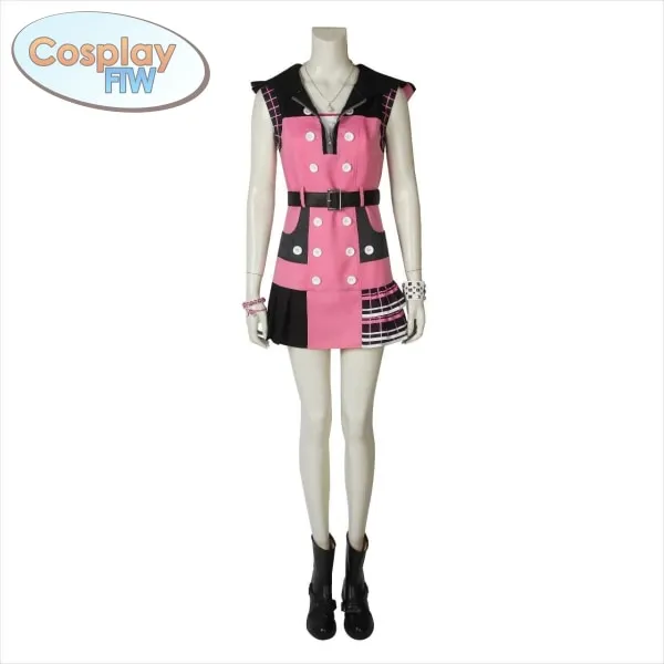 Kingdom Hearts 3 Kairi Cosplay Costume / Kingdom Hearts Cosplay