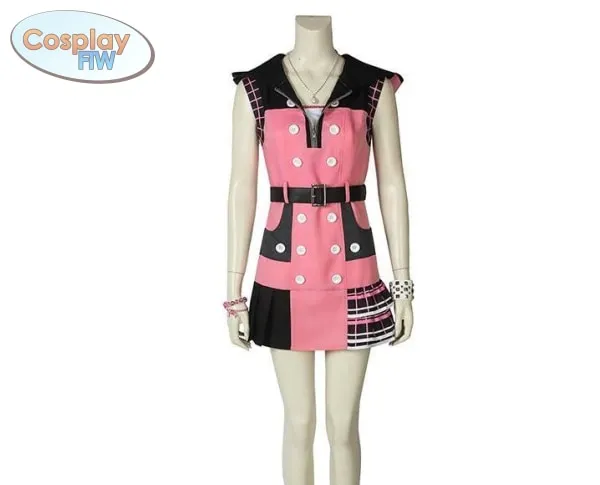 Kingdom Hearts 3 Kairi Cosplay Costume / Kingdom Hearts Cosplay