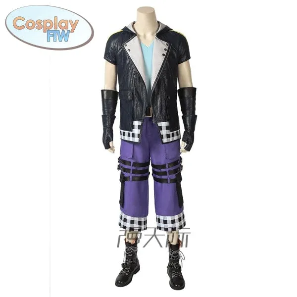 Kingdom Hearts 3 Riku Cosplay Costume / Kingdom Hearts Costume