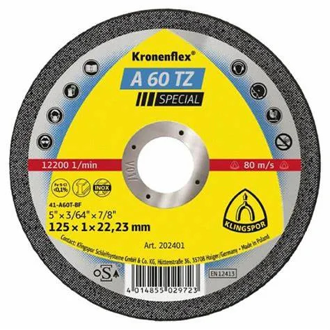 Klingspor | Cutting Disc 125mm S/Steel each