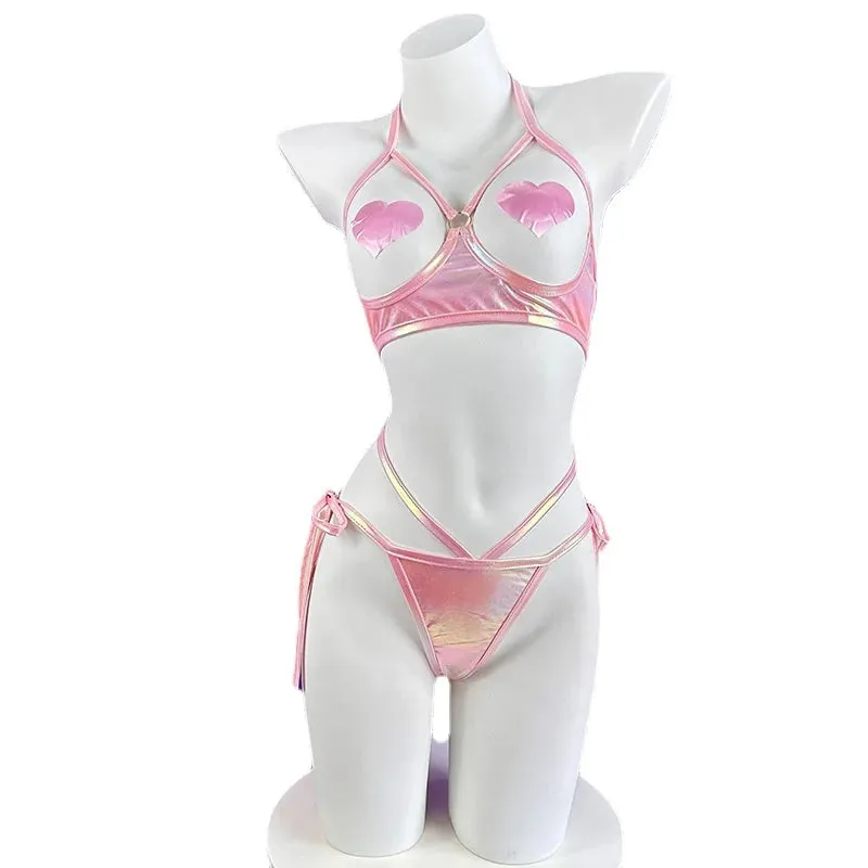 Laser Rave Bunny Cosplay Lingerie Set