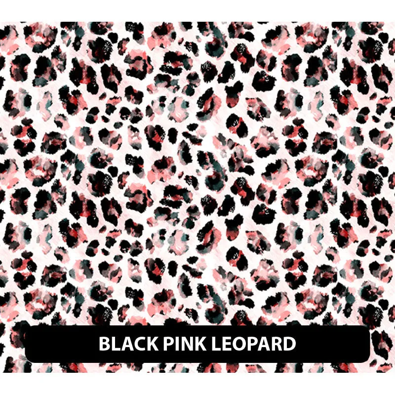 Leopard Puff Patterned HTV (12" x 12")