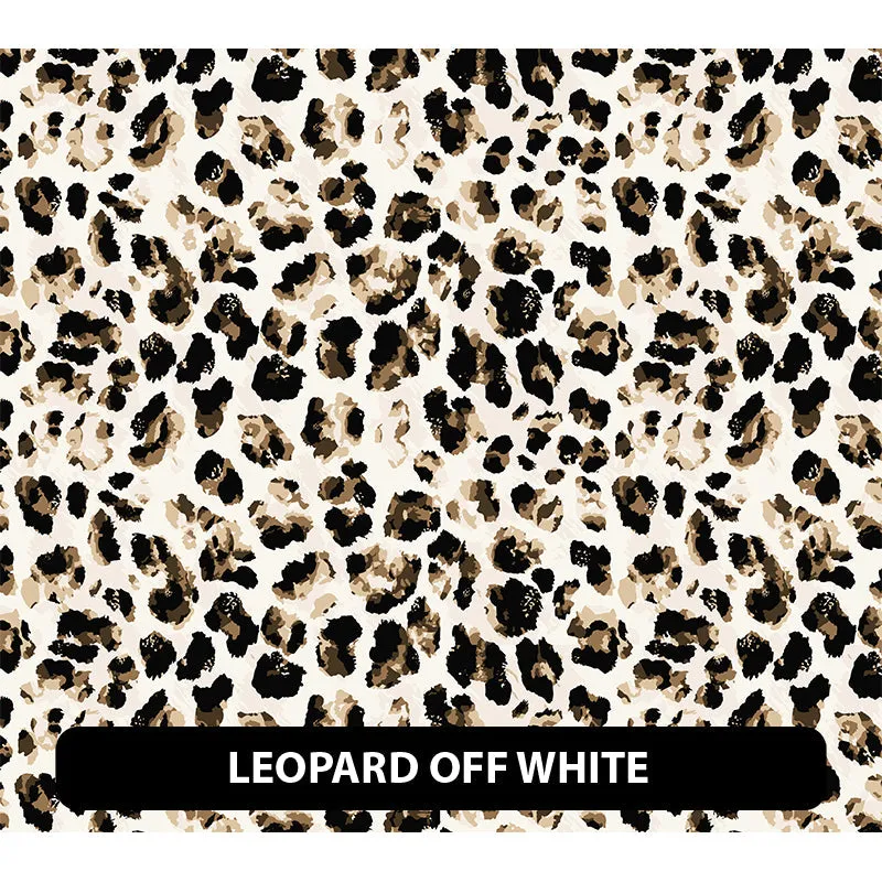 Leopard Puff Patterned HTV (12" x 12")