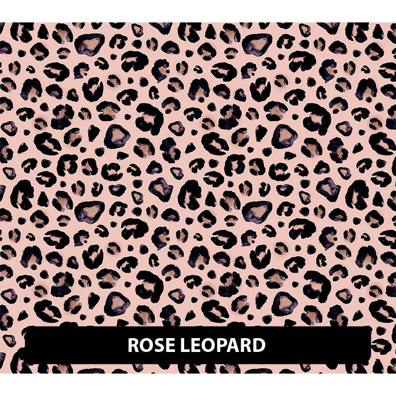 Leopard Puff Patterned HTV (12" x 12")