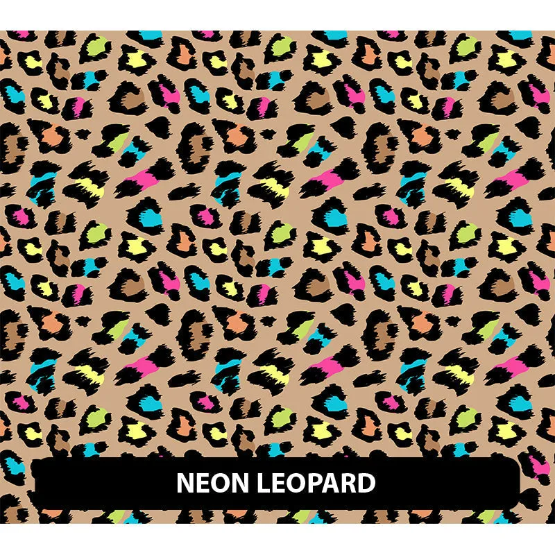 Leopard Puff Patterned HTV (18.5" x 12")